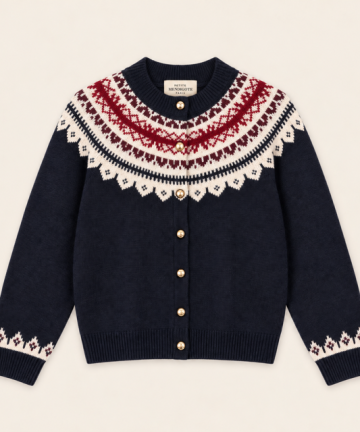 Petite Mendigote chaqueta azul marino maggy