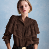 Petite Mendigote blusa milady chocolat