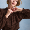 Petite Mendigote blusa milady chocolat - Imagen 2