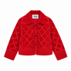 Sophie+Lucie chaqueta paloma terciopelo rojo