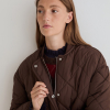 Yerse abrigo acolchado chocolate water repellent - Imagen 4