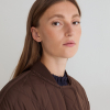 Yerse abrigo acolchado chocolate water repellent - Imagen 7