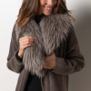 MAXI CUELLO PIEL NATURAL TALLA UNICA DARK MINK