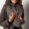 MAXI CUELLO PIEL NATURAL TALLA UNICA DARK MINK - Imagen 2