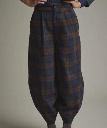 Coosy pantalón korina cuadros multicolor