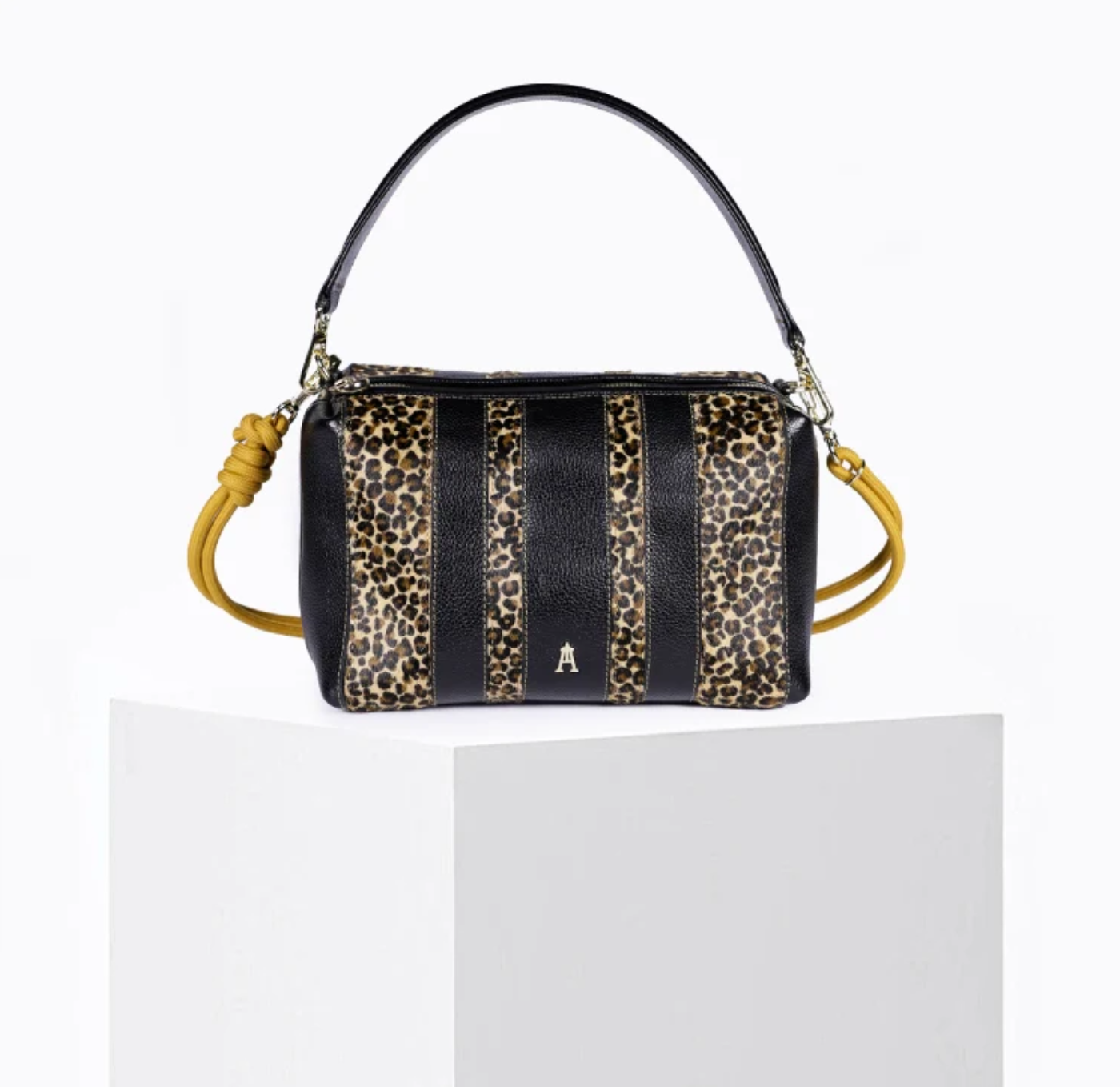 Craie studio bolso mini halo stripe panthere
