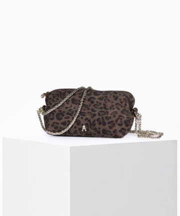 Alternative view of Craie studio bolso nauge leo choco