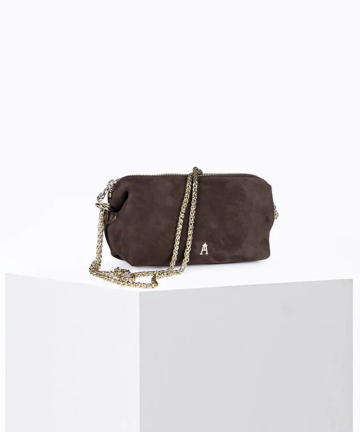 Alternative view of Craie studio bolso nauge suede choco