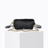 Craie studio bolso nauge plisse noir