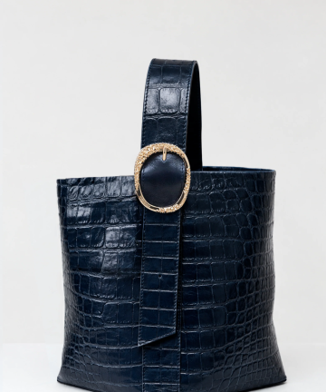 JIMENAS bolso le carré coco bleu