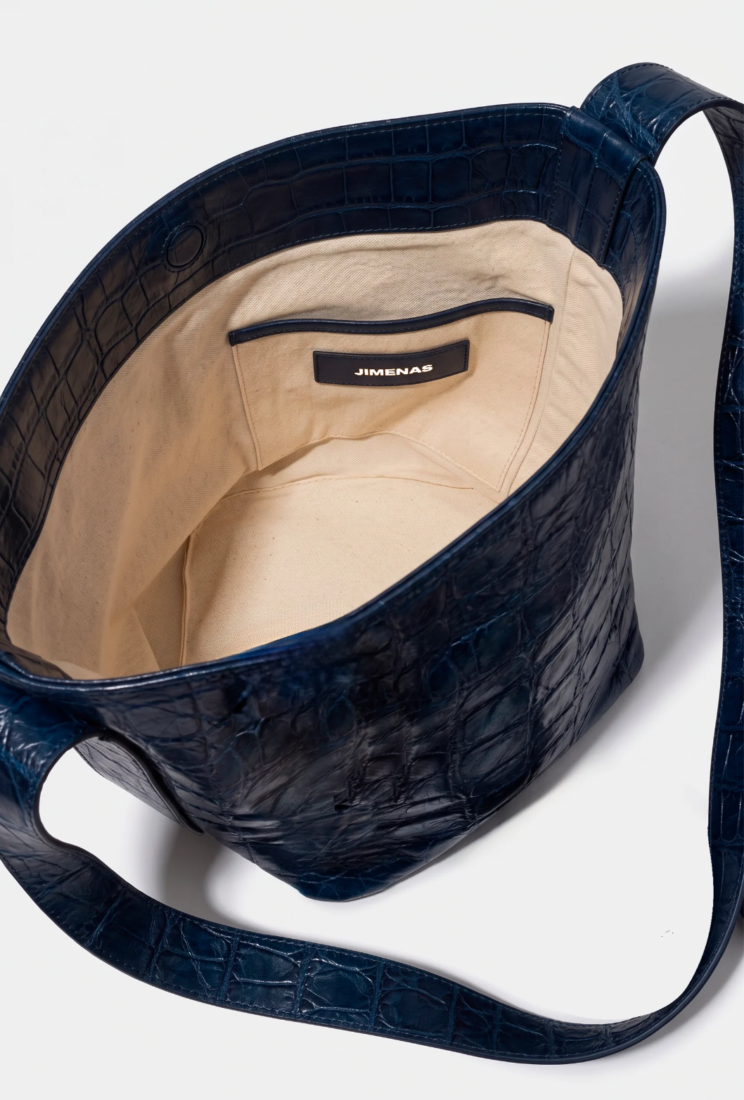 JIMENAS bolso le carré coco bleu - Imagen 3
