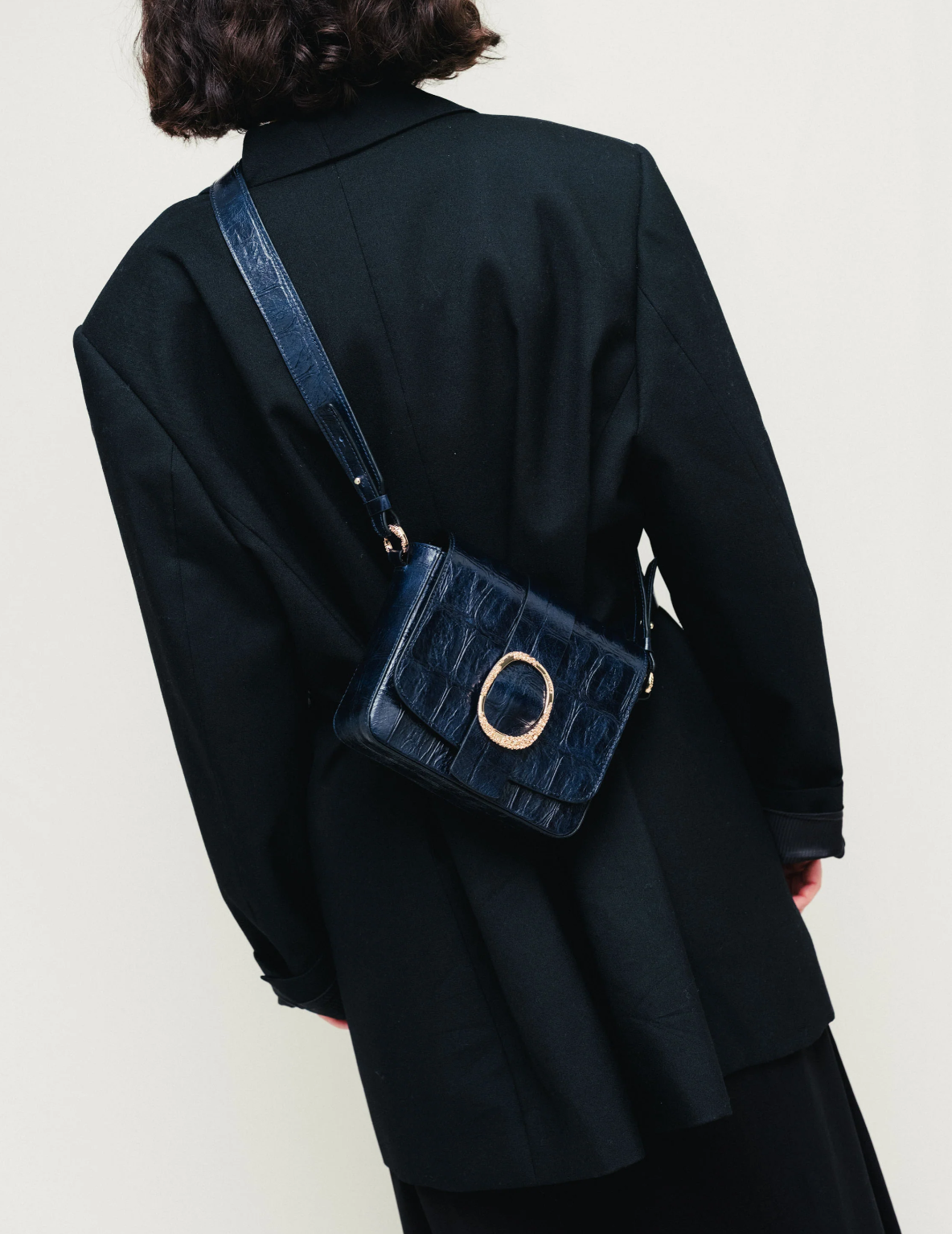 JIMENAS bolso jimena coco bleu - Imagen 3