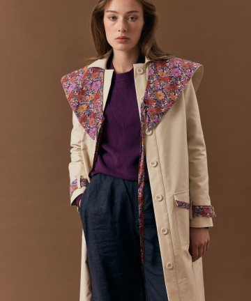 Laganini marmont jackie trench coat