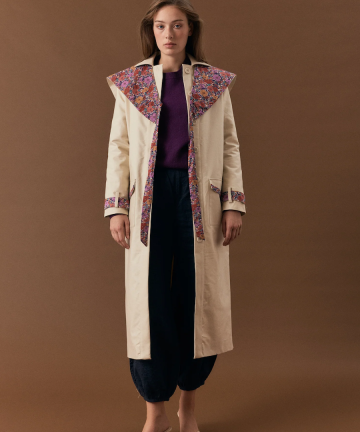 Alternative view of Laganini marmont jackie trench coat
