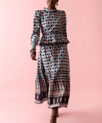 Coosy vestido lota multicolor