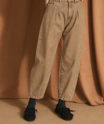 Sophie+Lucie jeans boyfriend sarga beige