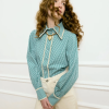 LAGANINI camisa carrie simone green - Imagen 2