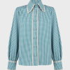 LAGANINI camisa carrie simone green - Imagen 5