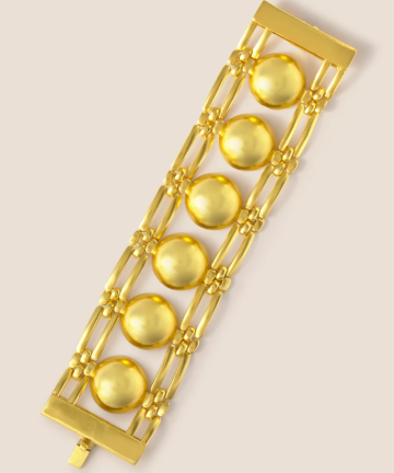Alternative view of THEODÓRE brazalete artemisa oro