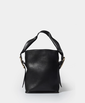 JIMENAS bolso bucket negro