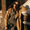 Magnolya gabardina juls moustard checks - Imagen 2